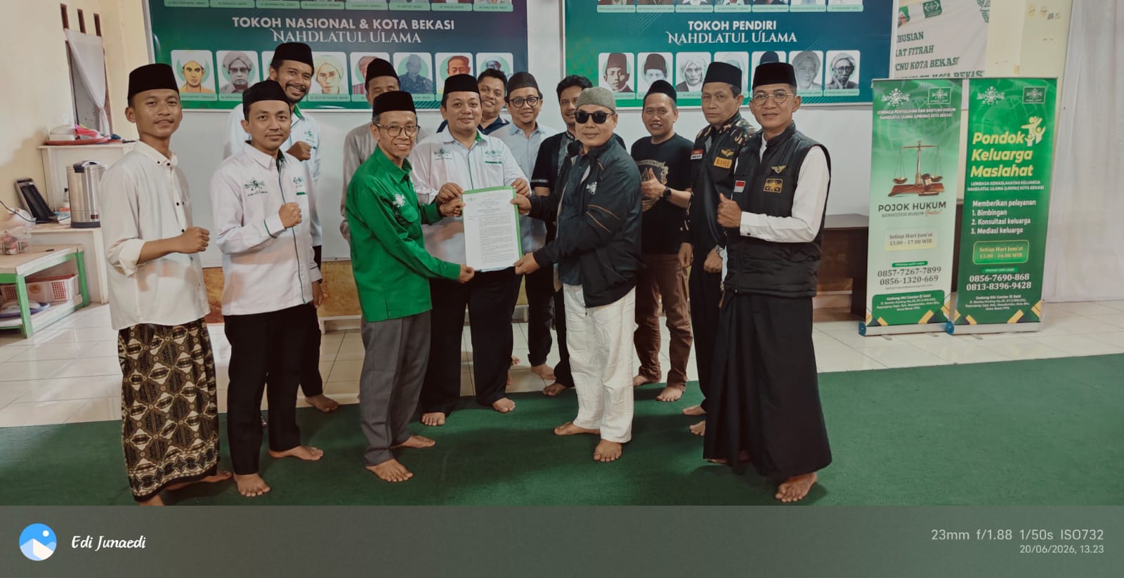 LAZISNU Kota Bekasi Matangkan Program 2026, Edi Junaedi Ditetapkan Sebagai Kepala Cabang