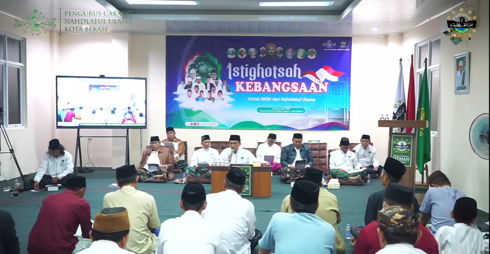 Istighotsah Kebangsaan JATMAN–PCNU Kota Bekasi, Menyatukan Doa untuk Negeri 