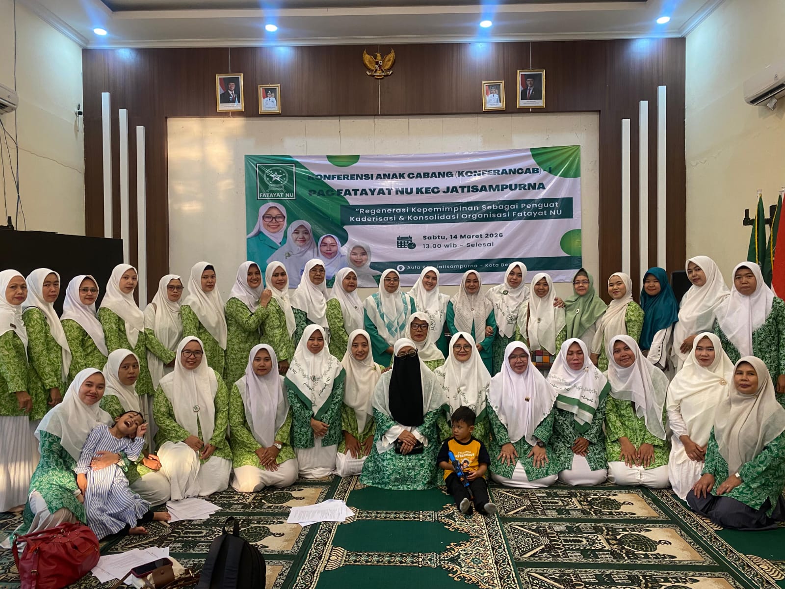 Konferancab I PAC Fatayat NU Jatisampurna: Momentum Regenerasi, Bukti Konsistensi, dan Kekuatan Kolaborasi