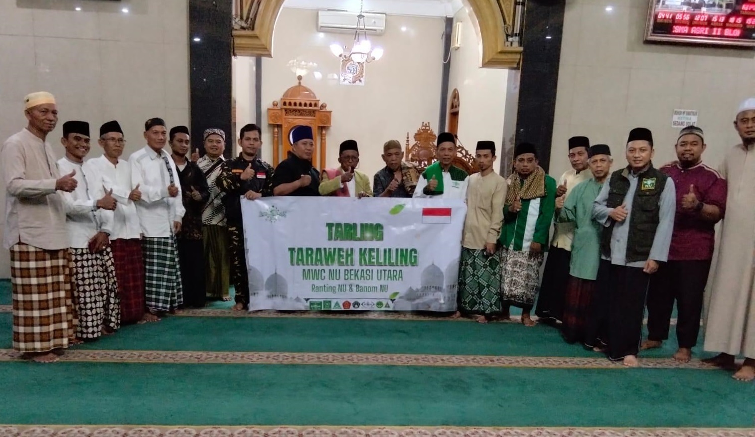Tarling Perdana MWCNU Bekasi Utara Perkuat Silaturahmi dan Kepedulian Sosial